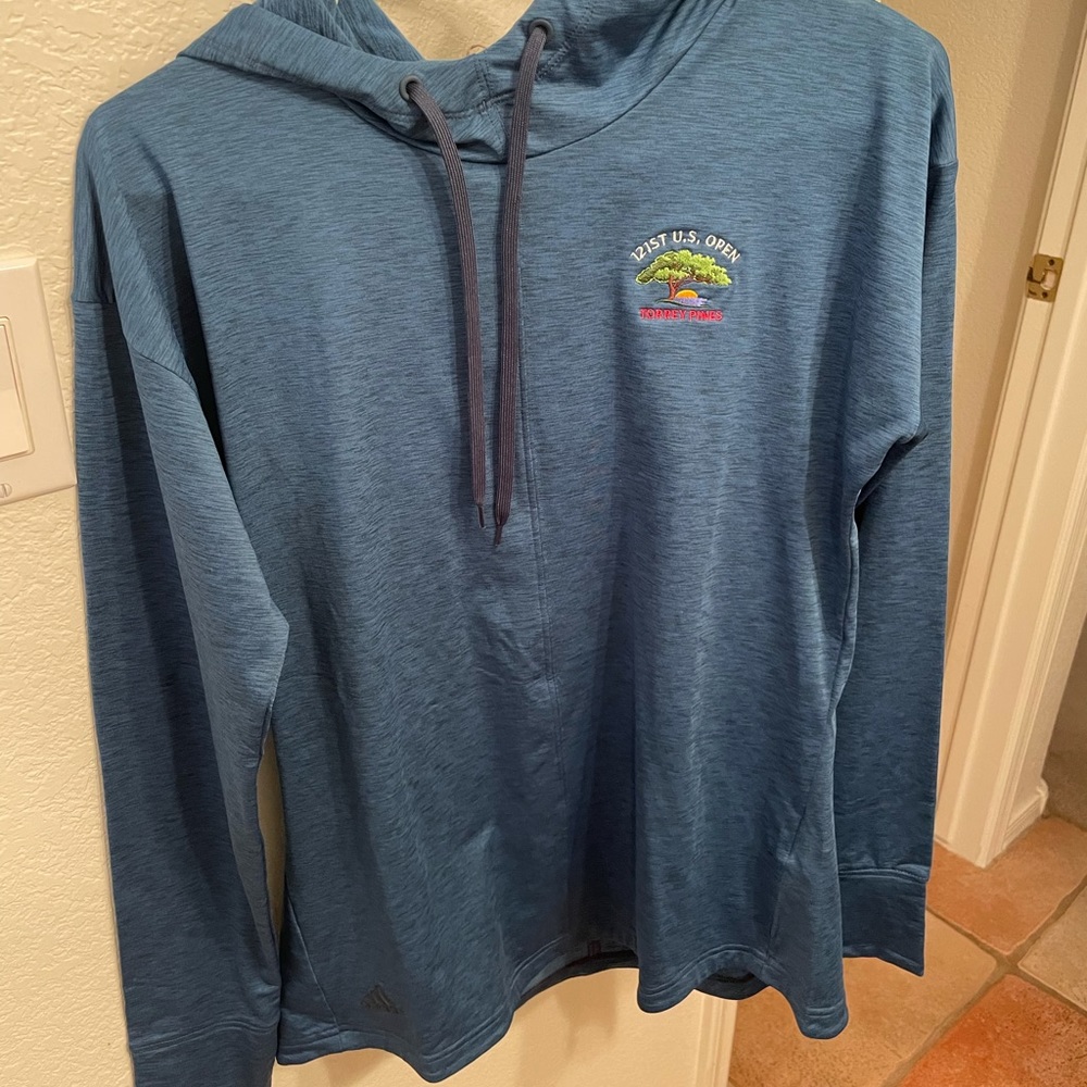 NWT Adidas Torrey Pines Athletic Hoodie size M